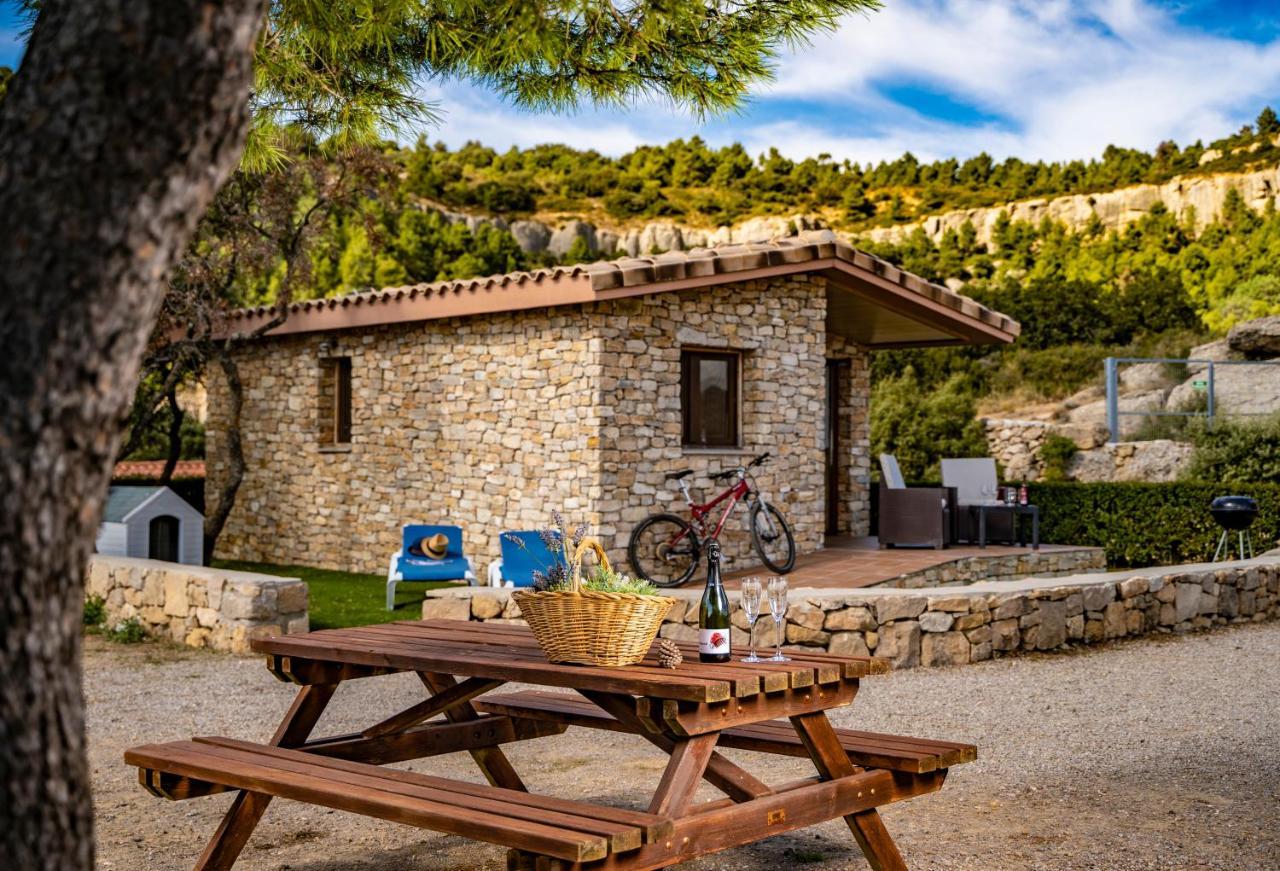 Vilanova de Prades Camping Bungalow Serra De Prades Resort المظهر الخارجي الصورة