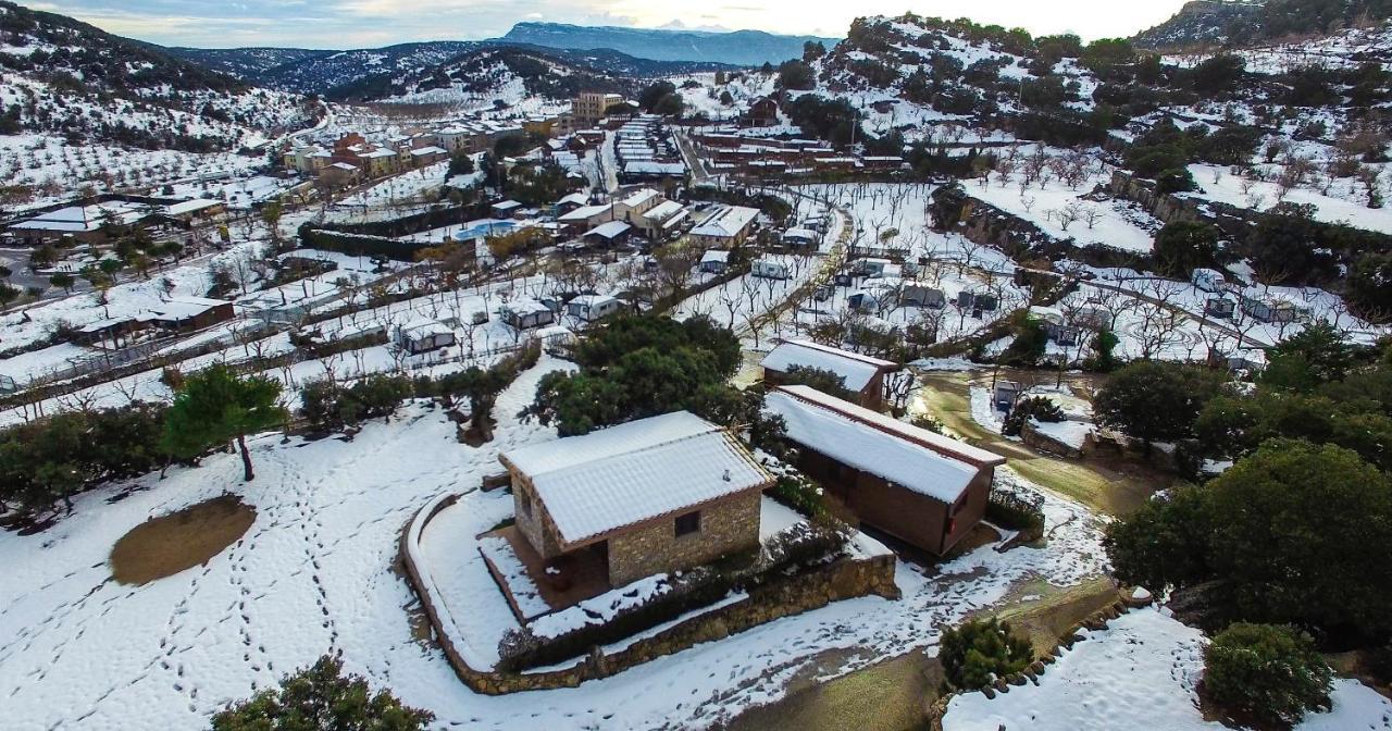 Vilanova de Prades Camping Bungalow Serra De Prades Resort المظهر الخارجي الصورة